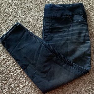 Women's plus Silver Jeans Legging dark wash sz 24/L31 EUC